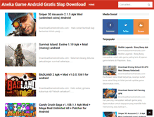 Tablet Screenshot of downloadgameandroids.com